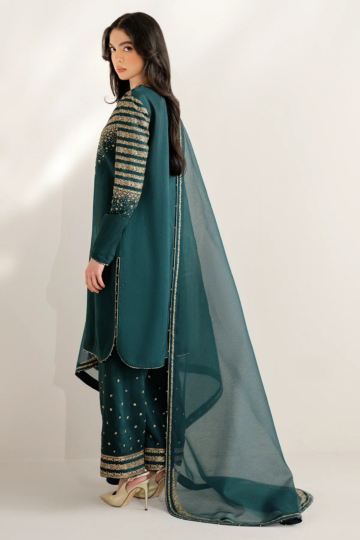 Embroidered Raw Silk UR-7056 6 Embroidered Raw Silk UR-7056